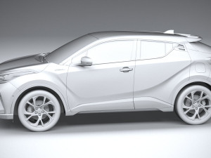 Toyota C-HR 2020 3D 模型