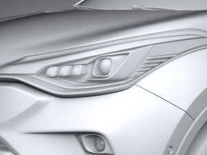 Toyota C-HR 2020 3D 模型