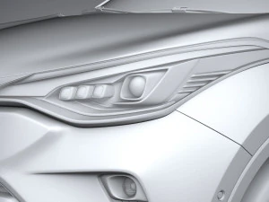 Toyota C-HR 2020 3D Model