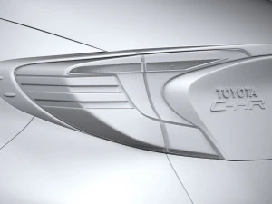 Toyota C-HR 2020 3D Model