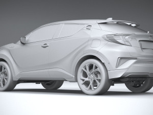 Toyota C-HR 2020 3D 模型