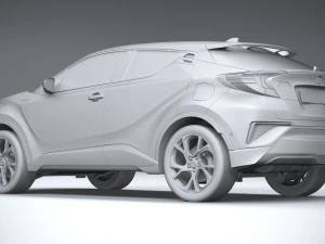 Toyota C-HR 2020 3D Model