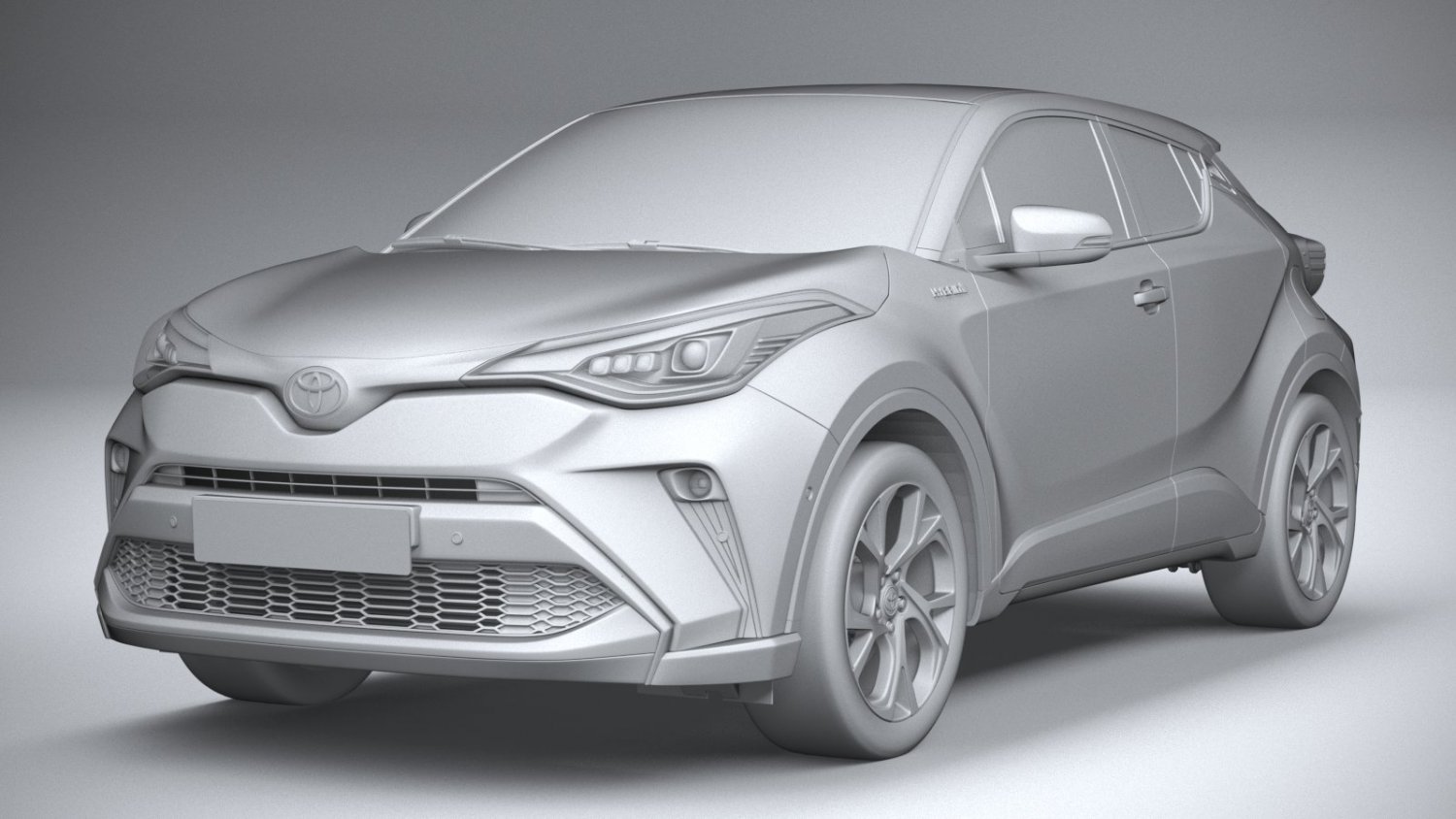 Toyota C-HR 2020 3D Model in SUV 3DExport