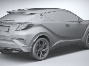 Toyota C-HR 2020 3D 模型