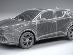 Toyota C-HR 2020 3D 模型