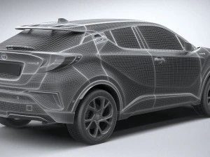 Toyota C-HR 2020 3D Model