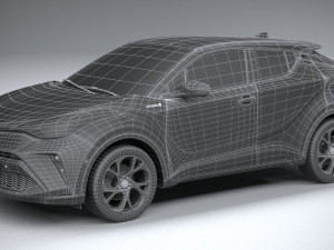 Toyota C-HR 2020 3D 模型