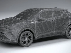 Toyota C-HR 2020 3D Model