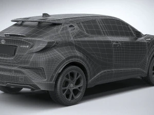 Toyota C-HR 2020 3D Model