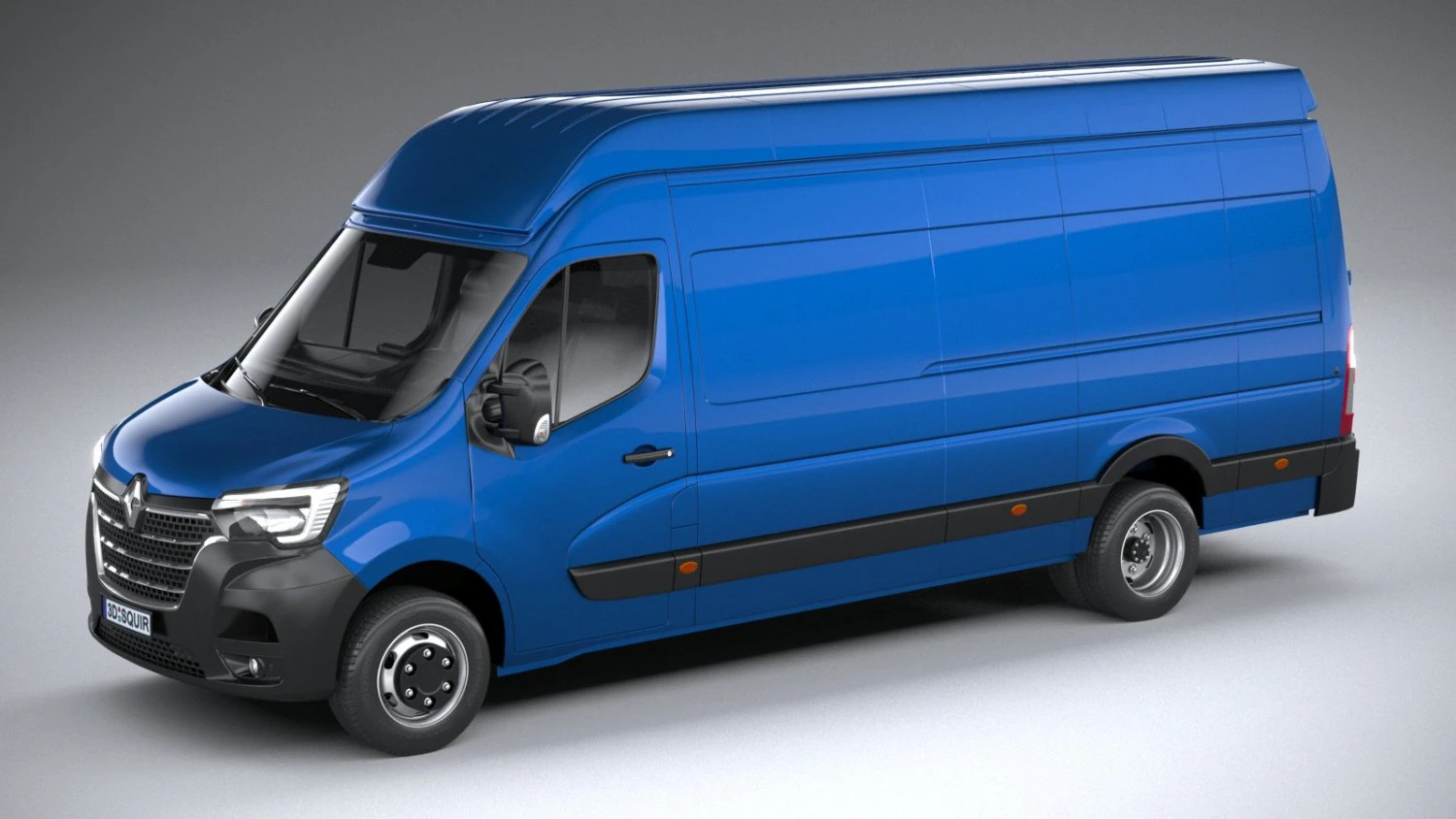 Renault Master L4H3 2020 3D Model .c4d .max .obj .3ds .fbx .stl .blend 