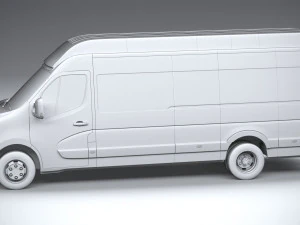 Renault Master L4H3 2020 3D Model
