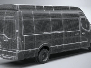 Renault Master L4H3 2020 3D Model