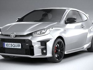 Toyota GR Yaris 2020 3D Model