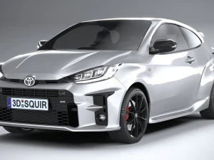 Toyota GR Yaris 2020 3D Model