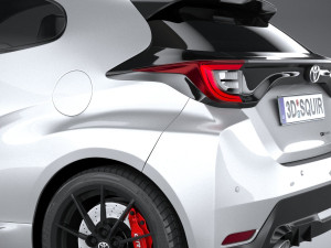 Toyota GR Yaris 2020 3D Model