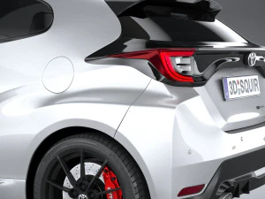 Toyota GR Yaris 2020 3D Model