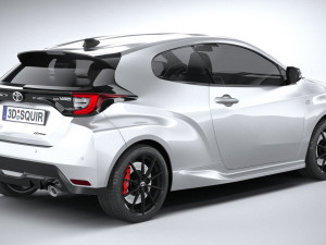 Toyota GR Yaris 2020 3D Model