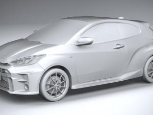 Toyota GR Yaris 2020 3D Model