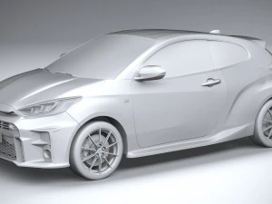 Toyota GR Yaris 2020 3D Model