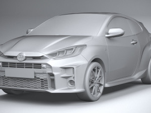 Toyota GR Yaris 2020 3D Model