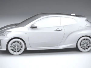 Toyota GR Yaris 2020 3D Model