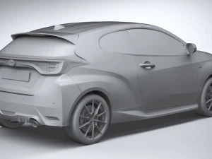 Toyota GR Yaris 2020 3D Model