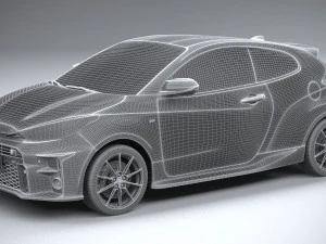 Toyota GR Yaris 2020 3D Model