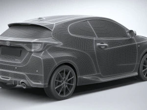 Toyota GR Yaris 2020 3D Model