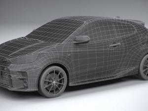 Toyota GR Yaris 2020 3D Model