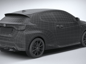 Toyota GR Yaris 2020 3D Model