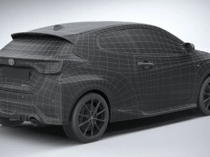 Toyota GR Yaris 2020 3D Model