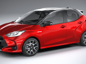 Toyota Yaris 2020 3D Model