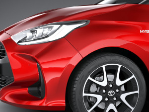 Toyota Yaris 2020 Modelo 3D