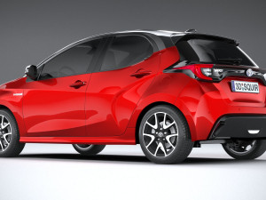 Toyota Yaris 2020 Modelo 3D