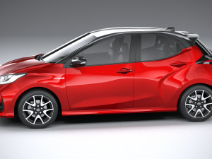 Toyota Yaris 2020 Modelo 3D