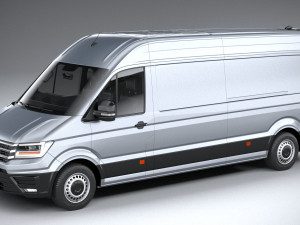 Volkswagen Crafter Long High Roof 2019 Modèle 3D