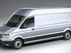 Volkswagen Crafter Teto Longo Alto 2019 Modelo 3D
