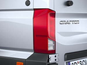 Volkswagen Crafter Long High Roof 2019 3D मॉडल