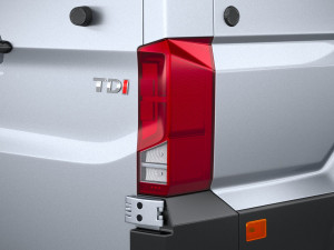 Volkswagen Crafter Long High Roof 2019 3D मॉडल