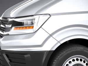 Volkswagen Crafter Medium-High Roof 2019 3D 모델