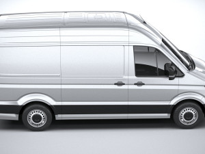 Volkswagen Crafter Medium-High Roof 2019 3D 모델