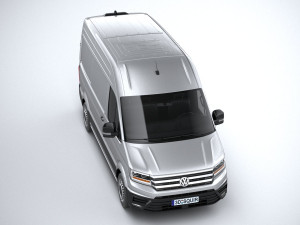 Volkswagen Crafter Medium-High Roof 2019 3D 모델