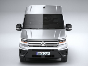 Volkswagen Crafter Medium-High Roof 2019 3D 모델