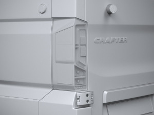 Volkswagen Crafter Medium-High Roof 2019 3D 모델