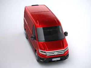 Volkswagen Crafter Medium Low Roof 2019 3D Model