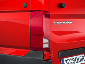 Volkswagen Crafter Medium Low Roof 2019 3D Model