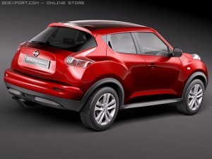 Nissan Juke 2011 3D मॉडल