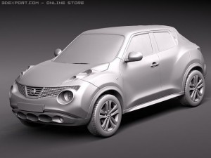 Nissan Juke 2011 3D मॉडल