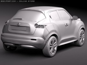 Nissan Juke 2011 3D मॉडल