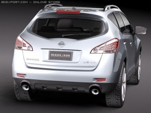Nissan Murano 2011 Modello 3D